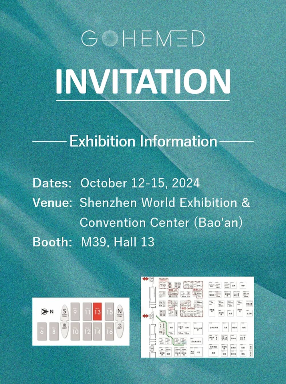 GOHEMED Exhibition Invitation