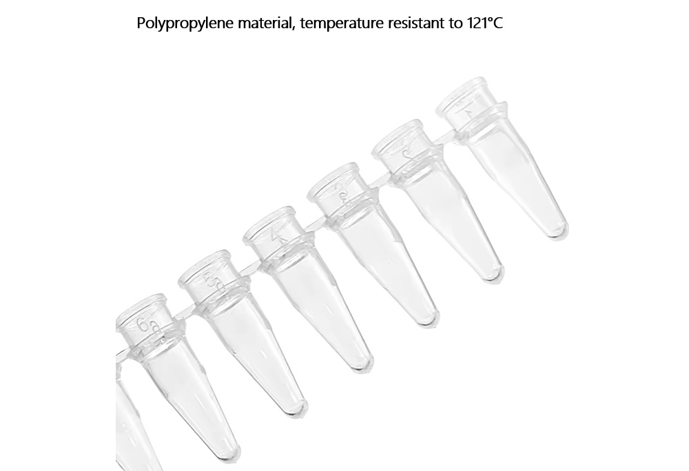 Laboratory Sterile Plastic PCR Tubes